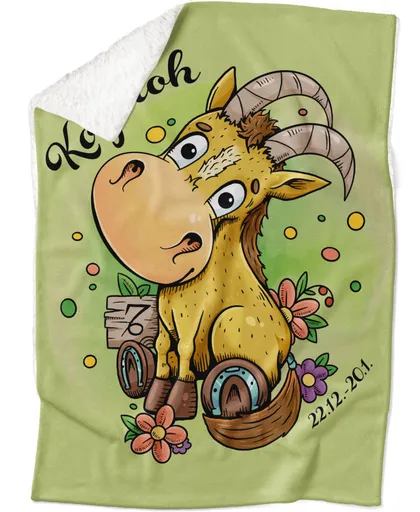 Deka Koňská znamení – kozoroh (Podšití beránkem: ANO)