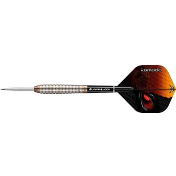 Šipky Mission steel Komodo GX M2, 23g curved, mikro grip, 90% wolfram (18883)
