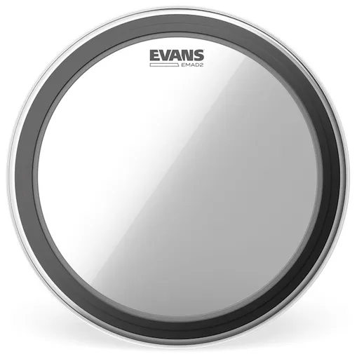 Evans 24" EMAD2 Clear