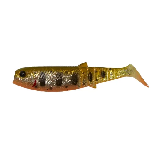 Savage Gear Gumová nástraha Cannibal Paddletail Olive Smolt UV,Savage Gear Gumová nástraha Cannibal Paddletail Olive Smolt UV