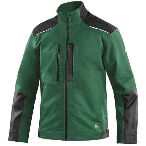 Canis (CXS) Pánská pracovní blůza CXS SOLIS FLEX - Zelená / černá | 56