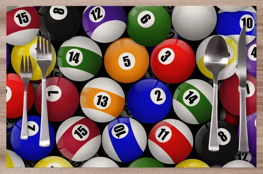 Prostírání Kulečníkové koule