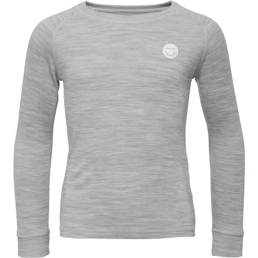 VIKING BY NORWAY SOFT BASELAYER MERINO TOP Dětské termoprádlo, šedá, velikost