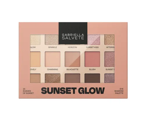 Gabriella Salvete 15 Sunset Glow paletka očních stínů 15 g