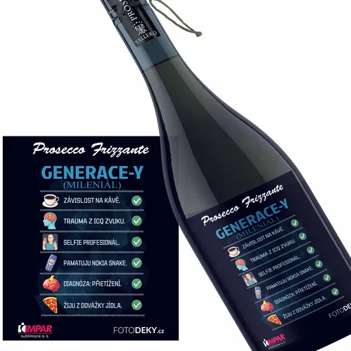 Víno Generace Y – Nastavení (Druh Vína: Prosecco)