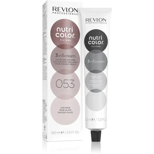 Revlon Professional Nutri Color Filters Metal-Ice vyživující tónovací maska pro profesionální použití 100 ml