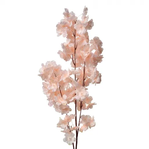 Dekorace umělá květina s lososovými květy - 24*8*100 cm Clayre & Eef