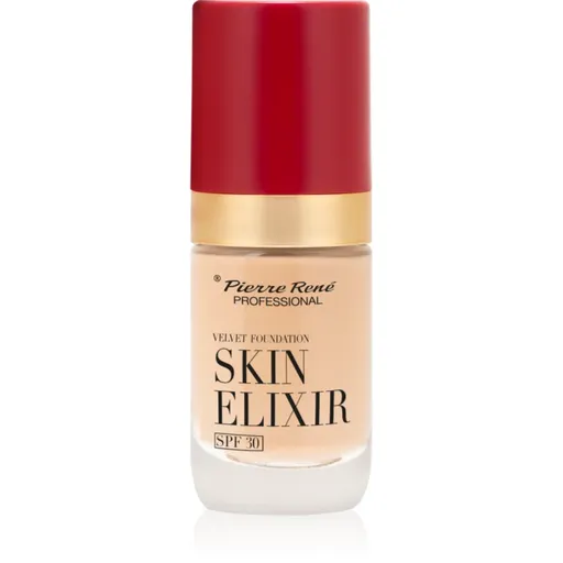 Pierre René Skin Elixir sametový make-up SPF 30 odstín no. 01 Ivory Nude 25 ml