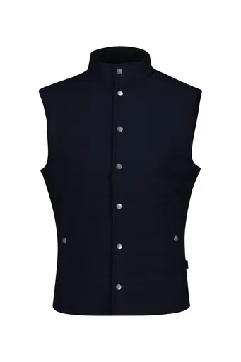 VESTA GANT LIGHT INSULATED COMMUTER VEST EVENING BLUE