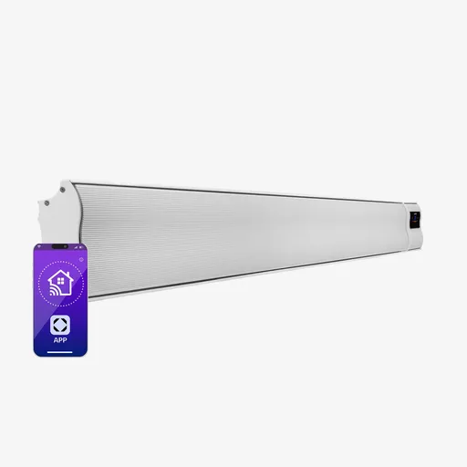 Blumfeldt Cosmic Beam Smart 30, infračervený ohřívač, 3000 W, ovládání přes aplikaci, bílý