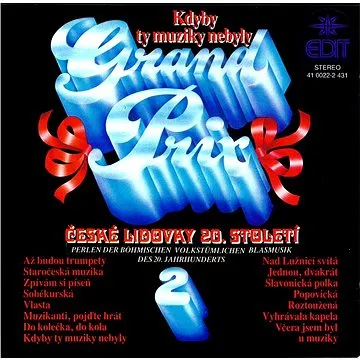 Grand Prix české lidovky 20.století 2 - CD (410022-2)