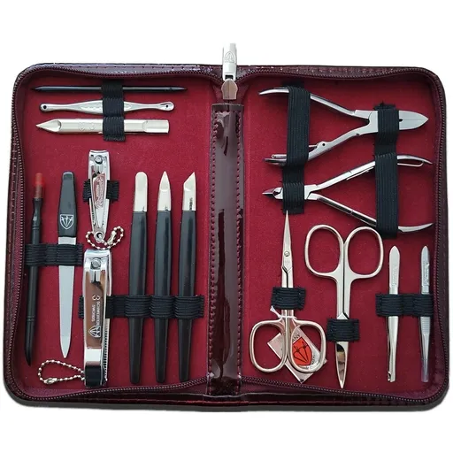 Kellermann 5851 P N sada na manikúru a pedikúru, vínová