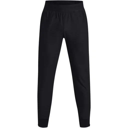 Under Armour QUALIFIER RUN ELITE PANT Pánské sportovní tepláky, černá, velikost M