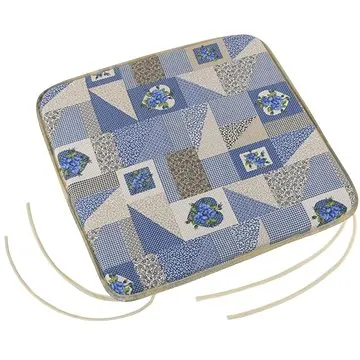 Bellatex EMA hladký - 40 × 40 cm, hladký - patchwork modrý (7426)