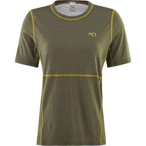 KARI TRAA LAMOOSE Dámské triko, khaki, velikost