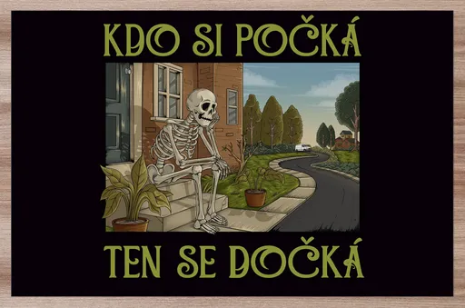 Prostírání Čekání na kurýra