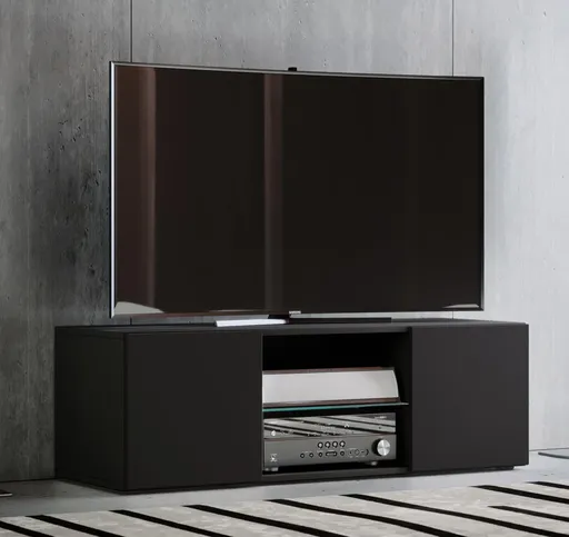 VCM TV stolek Lowina 115, černý