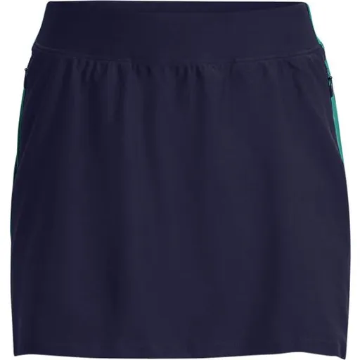 Under Armour LINKS KNIT SKORT Dámská golfová sukně, tmavě modrá, velikost S