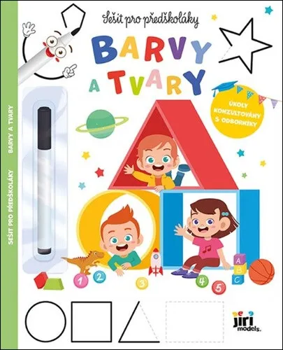 Sešit pro předškoláky Barvy a tvary