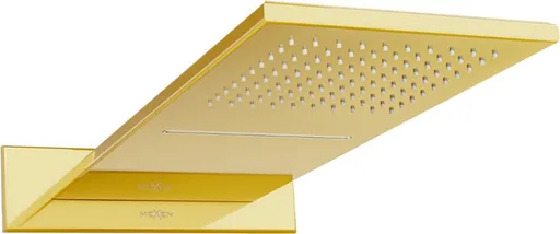 MEXEN Vodopád hlavová sprcha slim 50x22 cm Gold 79190-50
