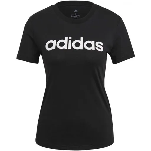 adidas LINEAR TEE Dámské tričko, černá, velikost