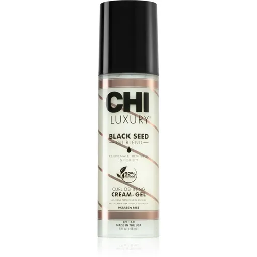 CHI Luxury Black Seed Oil Curl Defining Cream Gel krémový gel pro vytvarování vln 148 ml