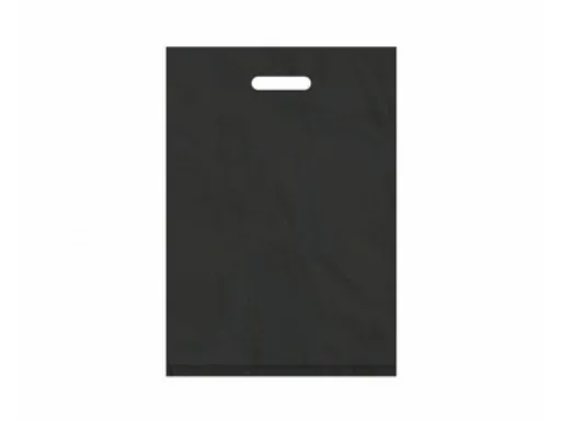 Taška PE průhmat 20x30cm černá