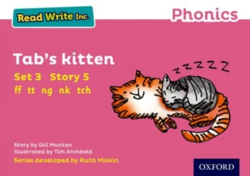 Read Write Inc. Phonics: Tab's Kitten (Pink Set 3 Storybook 5) - Gill Munton