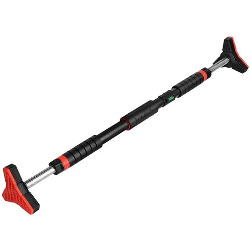 HMS DD400 Hrazda do dveří s vodováhou, černá, velikost