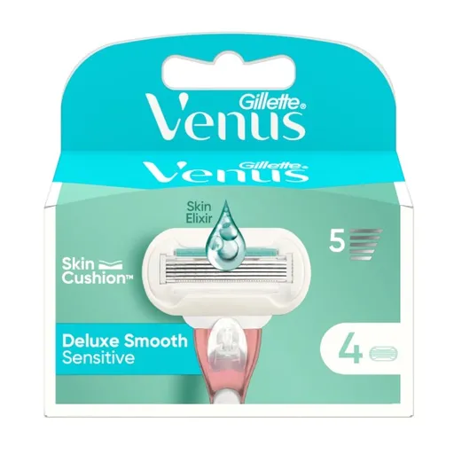 Gillette Náhradní hlavice Venus Extra Smooth Sensitive 4 ks