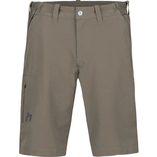 Hannah WORTH Pánské strečové šortky, hnědá, velikost