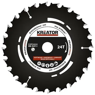 KRT020304 - Pilový kotouč pro ponorné pily 165mm, 24T (KRT020304)