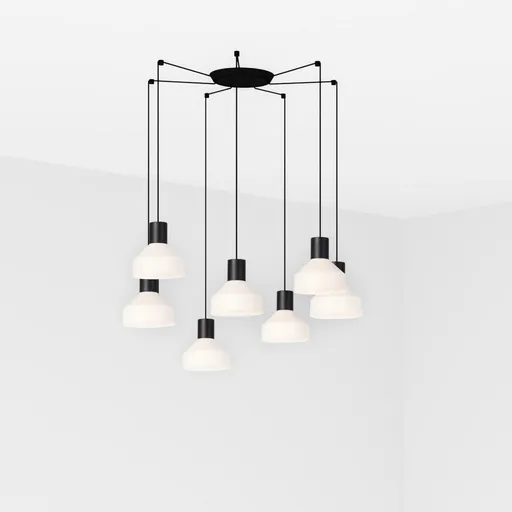 FARO KOMBO 200 závěsné svítidlo, béžová, 7L