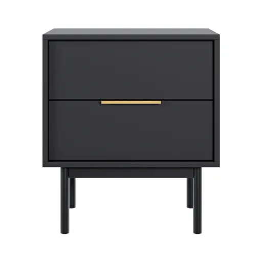 Noční stolek VIVALA, černá