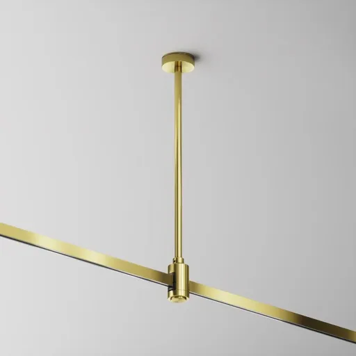 MAYTONI Upevnění ke stropu s napájením střední 300 mm pro magnetickou lištu 24 V Flarity TRA158C-B1-BS