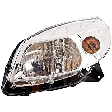 ACI DACIA Sandero 08- přední světlo H4 (ovládané lankem+mechanisus) chromové L (1506961)