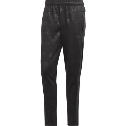 adidas EMBOSSED PANTS Pánské tepláky, černá, velikost XXL