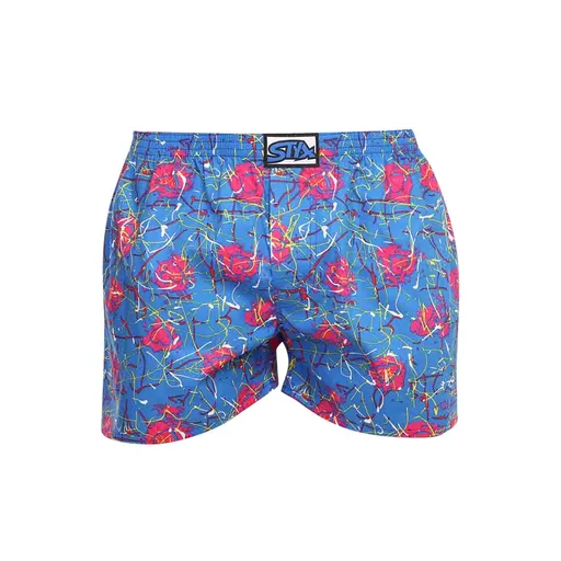 Styx Pánské trenky art klasická guma Jáchym srdíčka (A1358) L