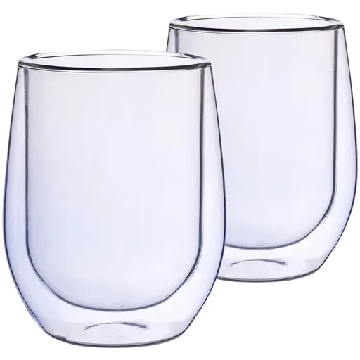 Altom 2dílná sada termo sklenic Andrea, 300 ml, modrá