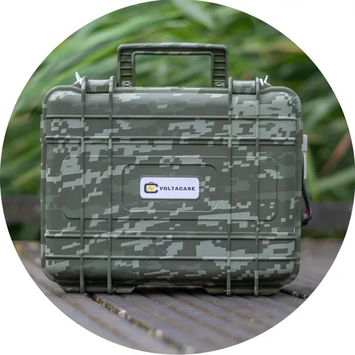 Voltacase baterie lifepo4 camouflage 12,8v 50ah