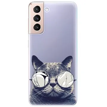 iSaprio Crazy Cat 01 pro Samsung Galaxy S21 (craca01-TPU3-S21)
