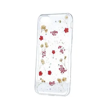 TopQ Kryt iPhone SE 2020 silikon Kytičky mix 63449 (Sun-63449)