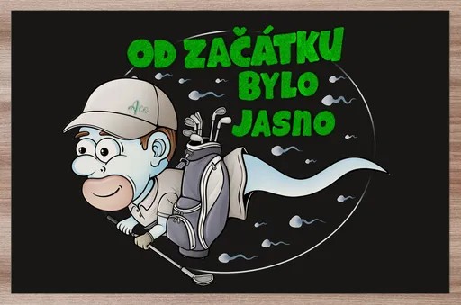 Prostírání Golfová spermie