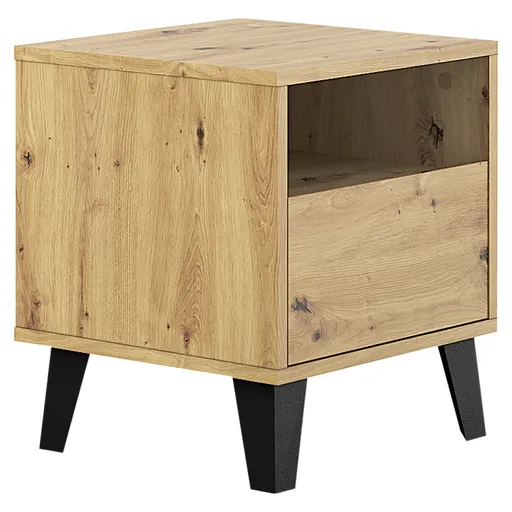 Noční stolek BOGAN 1S, dub artisan