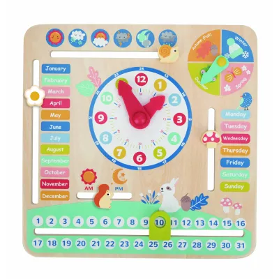 Dřevěný kalendář