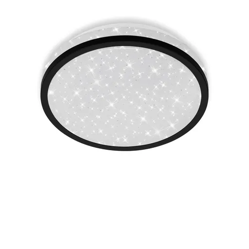 BRILONER LED stropní svítidlo hvězdné nebe, pr. 21,7 cm, 10 W, černá BRI 3456-015