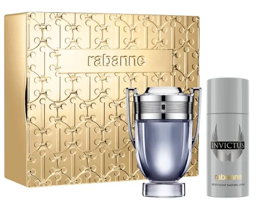 Rabanne Invictus - EDT 100 ml + deodorant ve spreji 150 ml