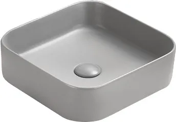 MEXEN Vena umyvadlo na desku 37 x 37, světle šedá mat 22193761