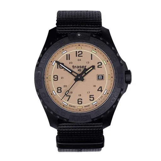 Traser P96 OdP Color Sand Nato Black