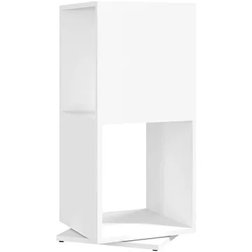 Shumee otočná skříňka bílá 34,5×34,5×75,5 cm dřevotříska, 339550 (339550)